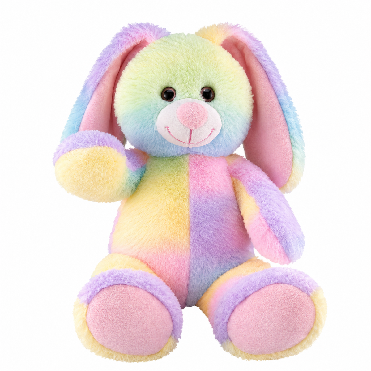 Pastel Rainbow Baby Bunny Build-a-Plushie